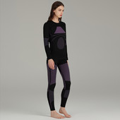 Slidinėjimo apatiniai vyriški Moteriški, greitai džiūstantys, prakaitą sugeriantys lauko sportiniai dviračiai, snieglenčių alpinizmo apatinių drabužių komplektai, kostiuminiai drabužiai