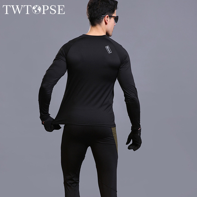 TWTOPSE Γυναικείες ανδρικές χειμερινές ποδηλασία ποδήλατο ποδήλατο σκέιτμπορντ Εσώρουχα για σκι Πεζοπορία Ψάρεμα Σετ αθλητικών φόρμας ζεστού φλις