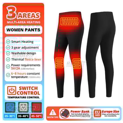 Žieminiai terminiai apatiniai šildoma striukė Vyriška USB elektrinis slidinėjimo kostiumas, savaime šildoma liemenė, moteriška šildoma apranga, vilna, ilga 2022 m.