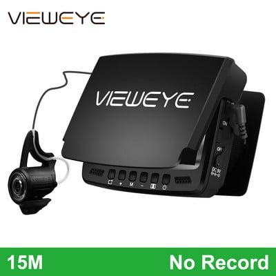 „ViewEye“ vaizdo įrašų žuvų ieškiklis 4,3 colio IPS LCD monitoriaus fotoaparato rinkinys, skirtas žiemai povandeninei poledinei žūklei, vadovas Foninis apšvietimas berniukui / dovana vyrams