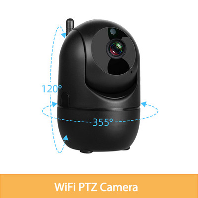 5G WiFi kamera 1080P WiFi PTZ IP kamera Belaidė WiFi stebėjimo kamera Alexa Google Auto Tracking Indoor Security IP Camera