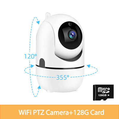 5G WiFi kamera 1080P WiFi PTZ IP kamera Belaidė WiFi stebėjimo kamera Alexa Google Auto Tracking Indoor Security IP Camera