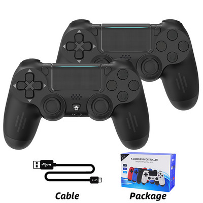 Ασύρματο χειριστήριο παιχνιδιών DATA FROG για χειριστήριο παιχνιδιών δόνησης συμβατό με Bluetooth για PS4 για χειριστήρια παιχνιδιών κονσόλας PS4 Slim/Pro για υπολογιστή