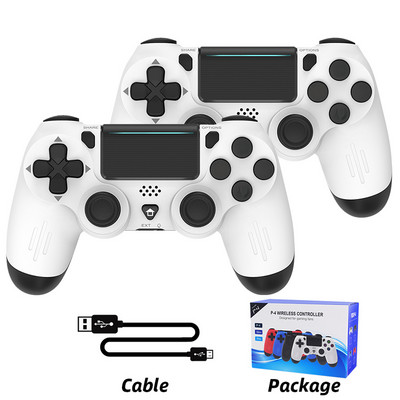 Ασύρματο χειριστήριο παιχνιδιών DATA FROG για χειριστήριο παιχνιδιών δόνησης συμβατό με Bluetooth για PS4 για χειριστήρια παιχνιδιών κονσόλας PS4 Slim/Pro για υπολογιστή