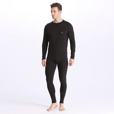 Σετ ανδρικών θερμικών εσωρούχων Σετ εσωρούχων για σκι Long Johns Ανδρικό μπουφάν και παντελόνι Quick Dry Ski για Σκι/Ιππασία/Αναρρίχηση/Ποδηλασία