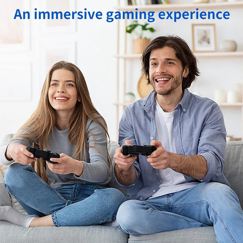 TSINGO 2.4Ghz Gamepad fără fir pentru PS3/PC/TV Box/Android Controller de joc pentru telefonul Android Joystick pentru Super Console X Pro