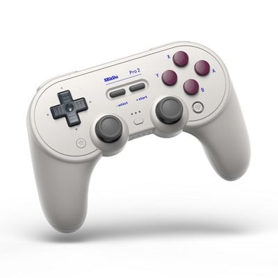 8BitDo Pro 2 Bluetooth Gamepad kontroler s joystickom za Nintendo Switch, PC, macOS, Android, Steam Deck i Raspberry Pi