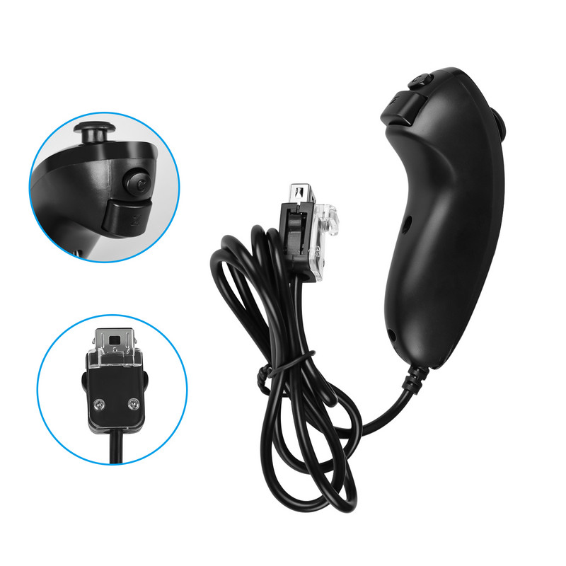 Telecomandă Motion Plus încorporată pentru controler Nintendo Wii Telecomandă Wii Nunchuck Controler Wii Motion Plus Control wireless pentru gamepad