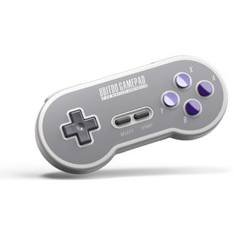 8BitDo SN30 2.4G безжичен геймпад за оригинален SNES/SFC (SN/SF/Transparent Edition) - Super NES