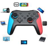 2PCS Bluetooth 2.4G belaidis valdiklis, skirtas Nintendo Switch Pro PC TV Box Smart Phone Tablet PS3 Tesla Shock Joystick Gamepad