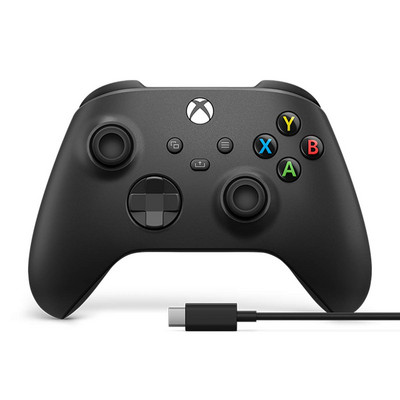Microsoft Xbox Core bežični kontroler Carbon Electric Volt White Black za Xbox Series X Xbox Series S Xbox One kontroler