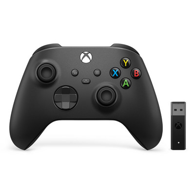 Microsoft Xbox Core bežični kontroler Carbon Electric Volt White Black za Xbox Series X Xbox Series S Xbox One kontroler
