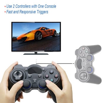 Παιχνίδι χειριστηρίου 2,4 G Android Wireless Joystick Joypad με μετατροπέα OTG για PS3/Smart Phone για Tablet PC Smart TV Box