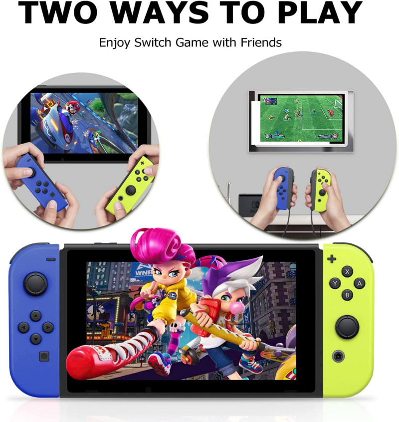 Belaidis jungiklio valdymas Joypad Switch Controllers Switch Gamepad Vairasvirtės Joy Pad L/R valdiklis Joypad