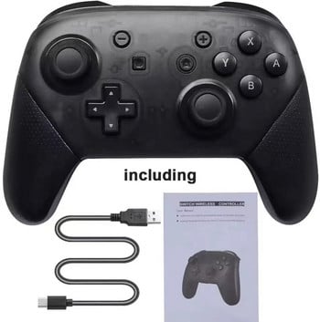 Безжичен Bluetooth контролер за джойстик за Nintendo Switch Pro Mando Gamepad Game T4 Pro за Nintendo Switch/Lite/Switch OLED