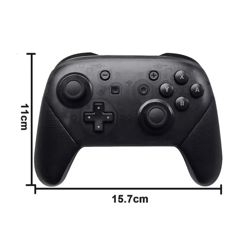 Belaidis Bluetooth vairasvirtės valdiklis, skirtas Nintendo Switch Pro Mando Gamepad Game T4 Pro, skirtas Nintendo Switch / Lite / Switch OLED