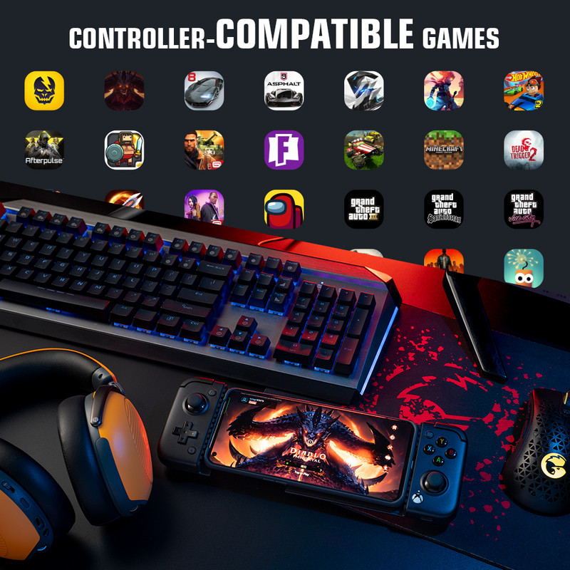 2022 GameSir X2 Pro Xbox Gamepad Android Type C Kontroler mobilnih igara za Xbox Game Pass Ultimate, xCloud, STADIA, Cloud Gaming
