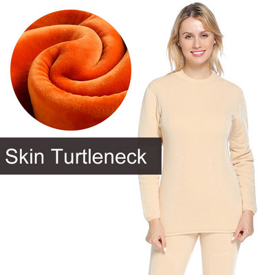 2023 New Arrival Θερμικά Εσώρουχα Χειμερινού Σκι για Ανδρικά Γυναικεία Plus Velvet Ρούχα Πιτζάμες Σετ δύο τεμαχίων