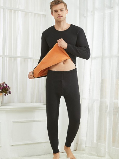 2023 New Arrival Θερμικά Εσώρουχα Χειμερινού Σκι για Ανδρικά Γυναικεία Plus Velvet Ρούχα Πιτζάμες Σετ δύο τεμαχίων