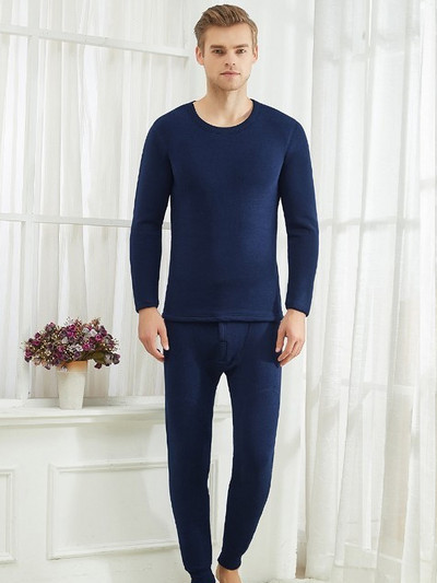 2023 New Arrival Θερμικά Εσώρουχα Χειμερινού Σκι για Ανδρικά Γυναικεία Plus Velvet Ρούχα Πιτζάμες Σετ δύο τεμαχίων