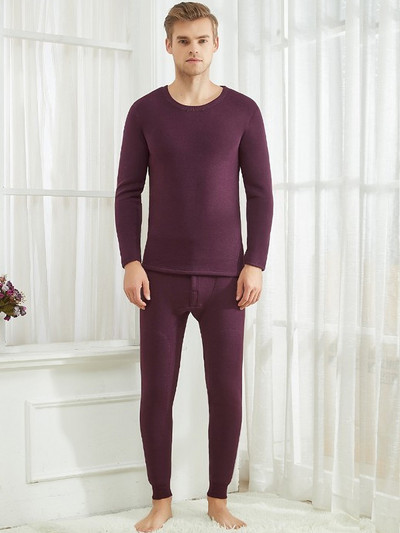 2023 New Arrival Θερμικά Εσώρουχα Χειμερινού Σκι για Ανδρικά Γυναικεία Plus Velvet Ρούχα Πιτζάμες Σετ δύο τεμαχίων