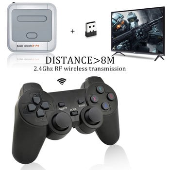 Ασύρματο Gamepad 2,4 Ghz για Super Console X-pro Ελεγκτής παιχνιδιών USB Joystick για τηλεόραση Κονσόλα παιχνιδιών βίντεο Android TV BOX Τηλέφωνο