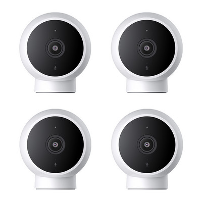Nauja „Mi Smart IP Camera Standard Edition“ 2K HD infraraudonųjų spindulių naktinio matymo CCTV balso domofonas AI signalizacija magnetinė bazė namų „Wi-Fi“ vaizdo kamera