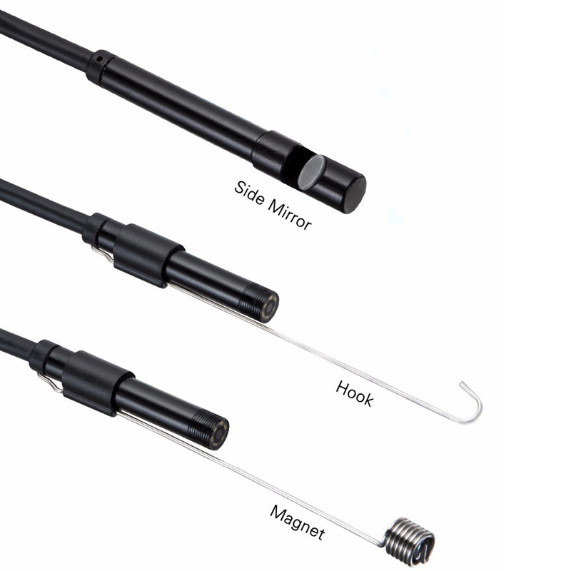 Endoskopska kamera 7MM/5.5MM 3 u 1 USB IP67 Vodootporan 6 LED Boroskop Inspekcija Za Windows Macbook PC Android 2/1.5/1m Type-C
