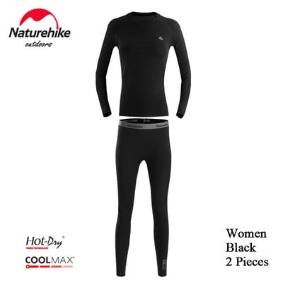 Naturehike Warm Coolmax apatiniai kelnaitės Rudens ir Žiemos Greitai džiūstantys terminiai sportiniai apatiniai Unisex Drėgmę Sugeriantys Dviračiai