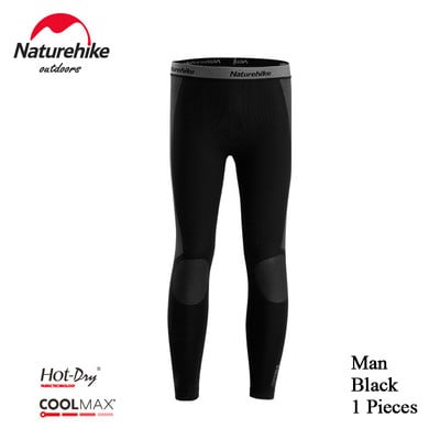 Naturehike Warm Coolmax apatiniai kelnaitės Rudens ir Žiemos Greitai džiūstantys terminiai sportiniai apatiniai Unisex Drėgmę Sugeriantys Dviračiai