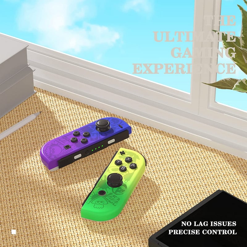 Joypad Control belaidis žaidimų pultelis Bluetooth vairasvirtės Joys Switch valdiklis su pažadinimo funkcijos jungikliu Joy Pad