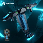 GameSir F4 Falcon PUBG Mobile Gaming Controller Call of Duty Геймпад Джойстик за Apple iPhone Android Phone Тригери Бутон