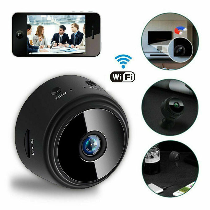 A9 WiFi kamera HD Diktofonas Belaidis Mini fotoaparatas WiFi stebėjimas Tinklo kamera Išmanieji namai Saugus vaizdo stebėjimas