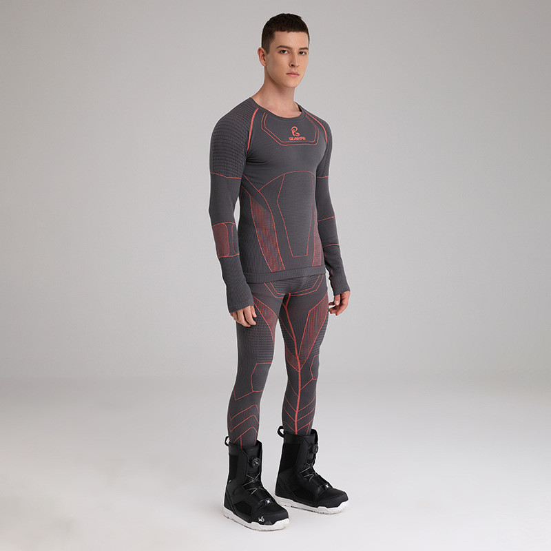 Talvised lumespordialad Kiiresti kuivavad Long Johns Outdoor Mehed ja naised Ratsutamine Suusad Lumelaud Aluspesu Rõivad Pükste Komplekt