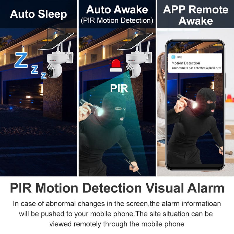 LS VISION 4MP 2K višenamjenska vanjska 4G solarna kamera WIFI bežična PTZ detekcija pokreta Dvosmjerna audio sigurnosna kamera unutarnja