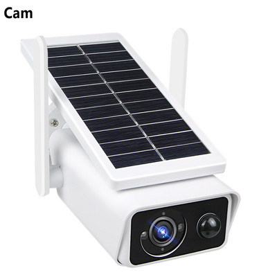 Κάμερα 3 MP HD WiFi Υπαίθριος ηλιακός πίνακας Ασύρματη κάμερα ασφαλείας με μπαταρία PIR Motion IP66 Κάμερα παρακολούθησης CCTV iCSee