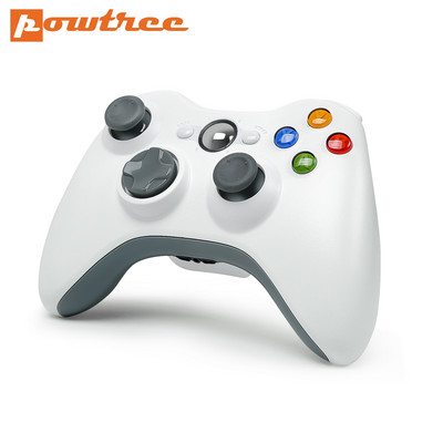 Powtree 2.4GH Gamepad Joystick pentru XBOX 360 Controler de joc fără fir pentru Xbox 360 Joypad pentru Microsoft PC Windows 7, 8, 10
