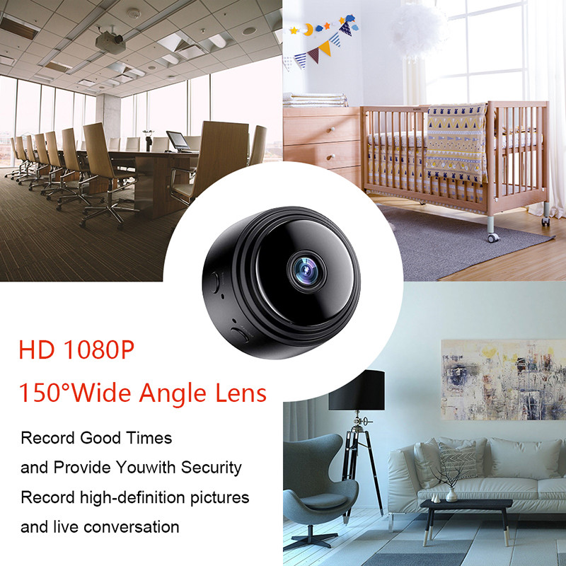 A9 Mini HD IP kamera 2.4G Wifi APP Renote Monitoring Smart Home Security Baby Monitor Support Up 64G SD Card