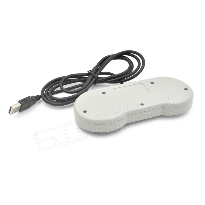 1 vnt laidinis Super USB valdiklis Gamepad vairasvirtės Classic Joypad, skirtas Nintendo SNES žaidimams Windows PC MAC kompiuteris
