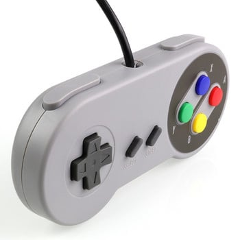 USB контролер Джойстик за игри Геймпад Контролер за Nintendo SNES Игрален панел за Windows PC За MAC Джойстик за управление на компютъра