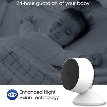 Laxihub Baby Camera Κάμερα ασφαλείας εσωτερικού χώρου Κάμερα παρακολούθησης Wi-Fi Baby Monitor Mini IP κάμερα Προστασία ασφαλείας 2MP 3MP 2K
