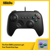 Controller 8BitDo Ultimate USB cu fir compatibil pentru Windows 10, 11, Steam Deck