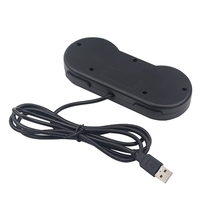 2PC USB Gamepad Retro Gaming Joystick Vezetékes vezérlő Linux SNES Game PC NESPi RetroPie Windows Raspberry Pi 4B 3B+ 3B