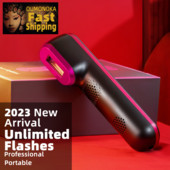 Νέο IPL Αποτριχωτική συσκευή αποτρίχωσης a Laser Μόνιμη Μαλαισιανή μηχανή αποτρίχωσης Face Body Electric depilador a Laser 999999 Flashes