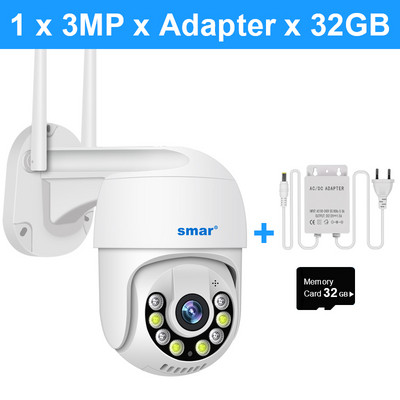 Smar 1080P saugykla debesyje belaidė PTZ IP kamera Speed Dome CCTV apsaugos kameros lauko ONVIF dvipusio garso P2P kamera WIFI