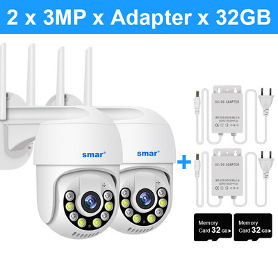 Smar 1080P saugykla debesyje belaidė PTZ IP kamera Speed Dome CCTV apsaugos kameros lauko ONVIF dvipusio garso P2P kamera WIFI