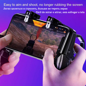 PUBG Controller Control for Phone Gamepad Joystick Android iPhone Trigger Free Fire Mobile Game Pad Pupg Hand Cellphone Gaming
