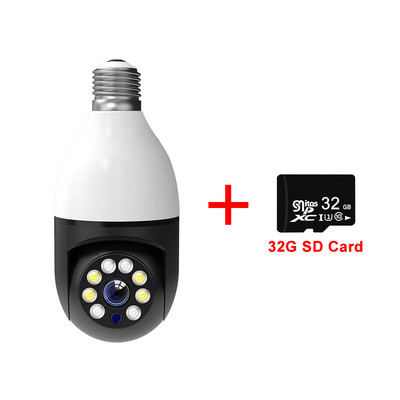 Tuya nadzorna Wifi kamera 1080P žarulja u boji Full HD kamera za noćno gledanje bežična unutarnja kućna sigurnosna zaštita IP kamera