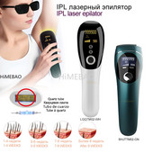 Laser Epilator Ipl Αποτρίχωση Photoepilator Χρήση 990000 Flash Permanent 5-12 J Ανώδυνο ξύρισμα και αποτρίχωση