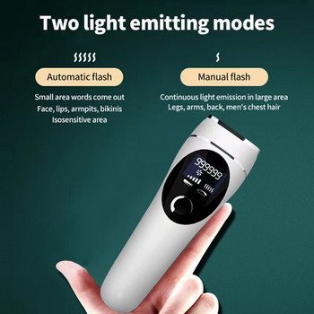 Laser Epilator Ipl Αποτρίχωση Photoepilator Χρήση 990000 Flash Permanent 5-12 J Ανώδυνο ξύρισμα και αποτρίχωση